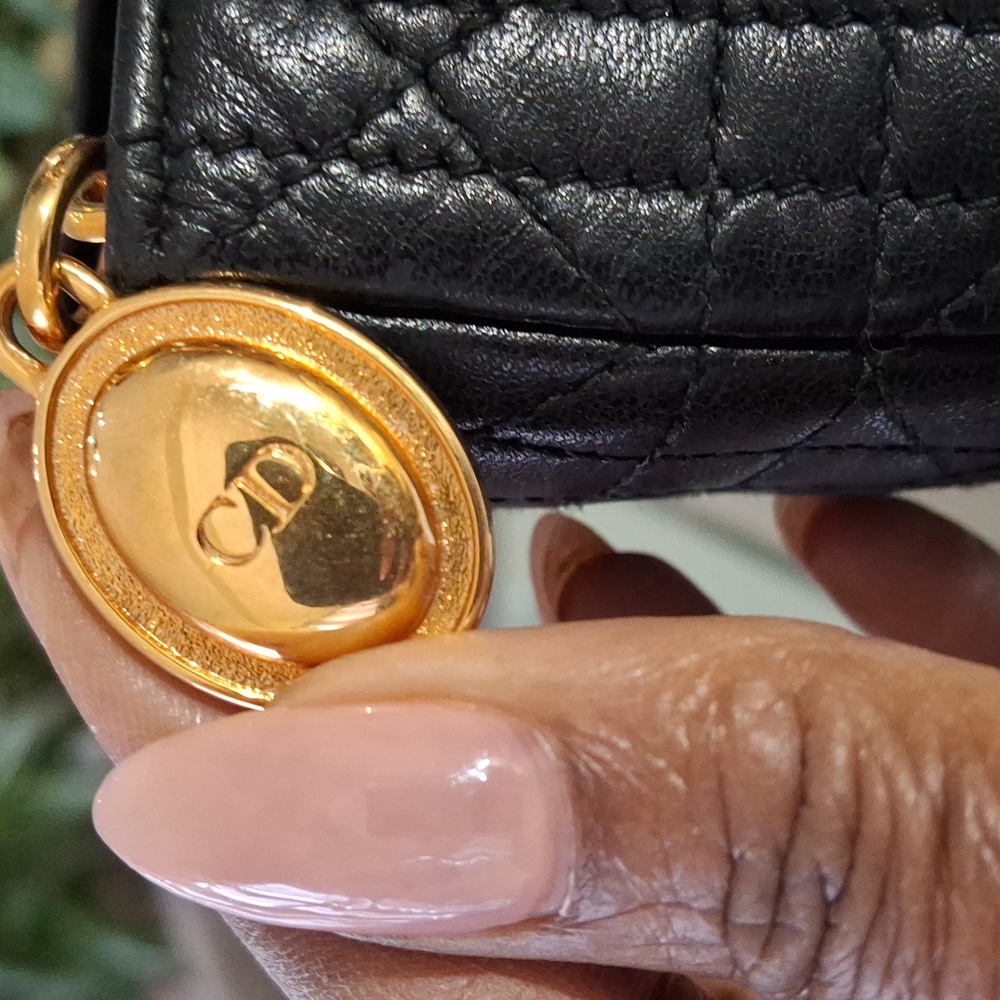 Dior Black Quilted Handbag - Picture 5 of 16